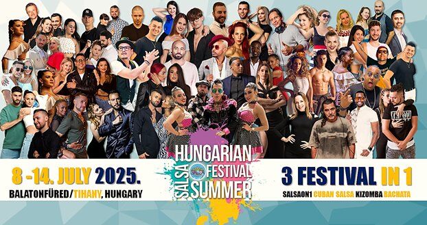Hungarian Summer Salsa-Sensual Festival 2025.