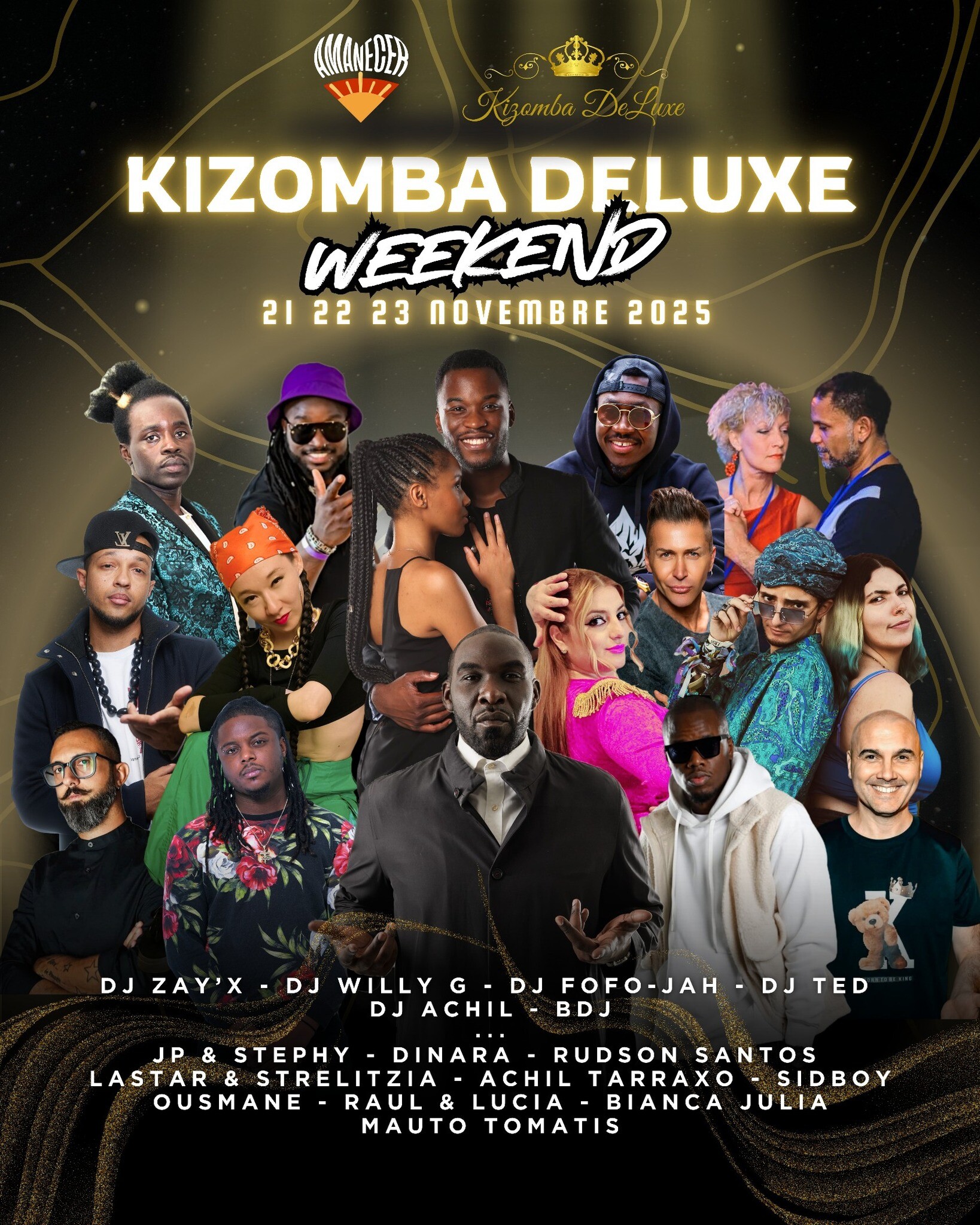 Kizomba DeLuxe Weekend: Urban Kiz & Tarraxo Extravaganza