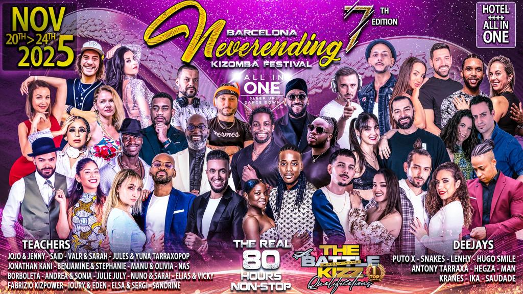 Neverending Kizomba Festival BARCELONA – 7th Ed.
