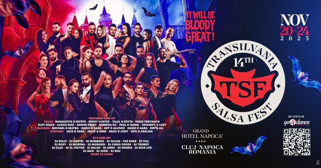 14th Transilvania Salsa Fest, 20-24 Nov 2025, Cluj-Napoca