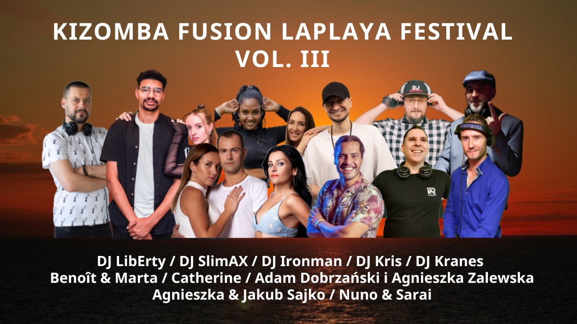 Kizomba Fusion Laplaya Festival Vol. III poster.