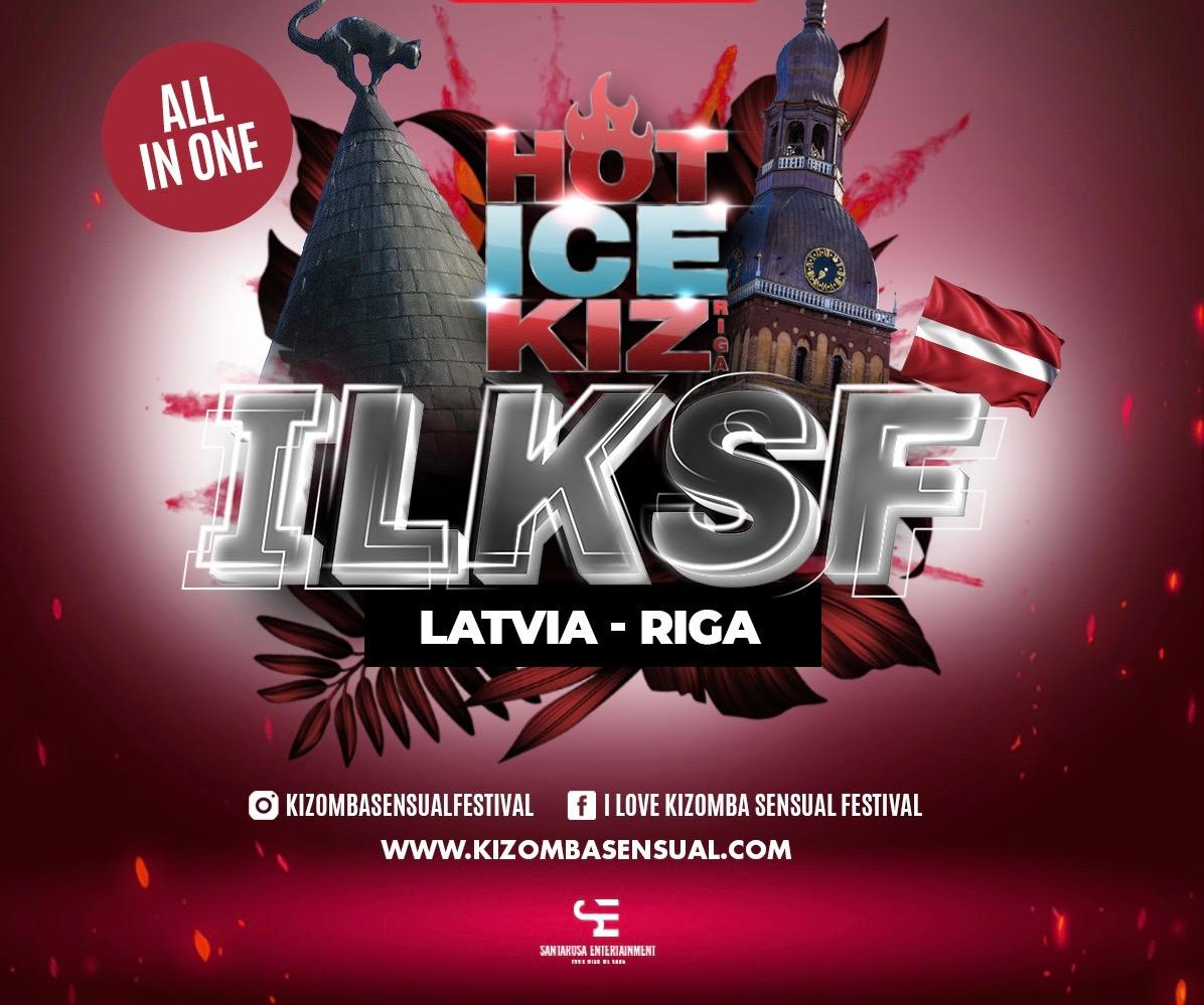 Latvia Kizomba Festival, Riga event poster