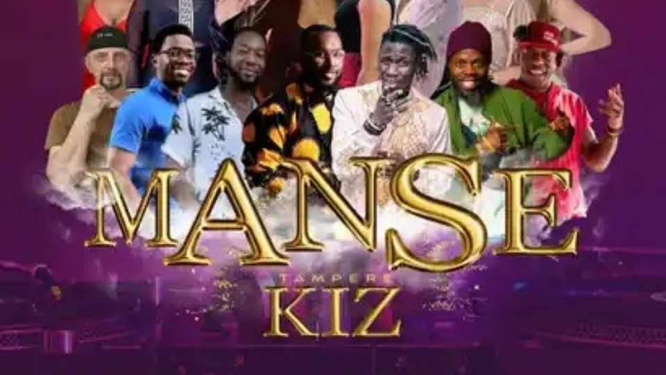 Manse Tampere Kiz event poster with people.