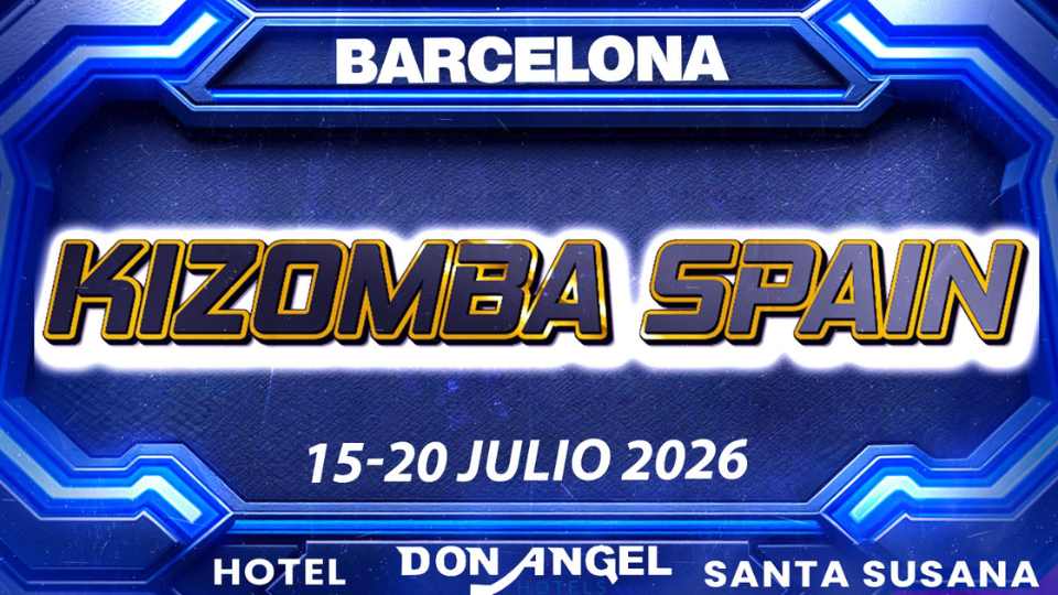 Kizomba Spain event, Barcelona, 15-20 July 2026.