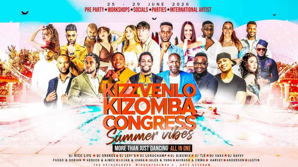 Kizomba Congress 2026: Dance, Workshops, Parties, International Artists.