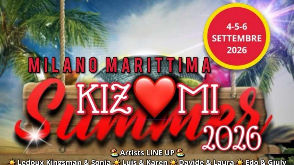 Kizomba festival Milano Marittima, September 2026.
