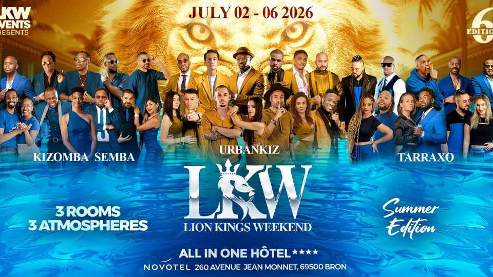 Lion Kings Weekend dance event, July 2026.