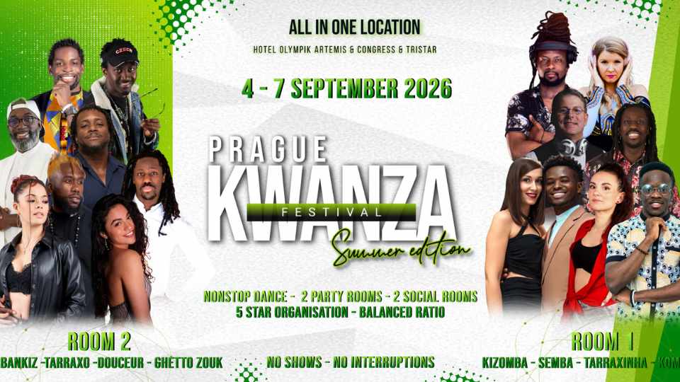 PRAGUE KWANZA FESTIVAL – Summer edition 2026