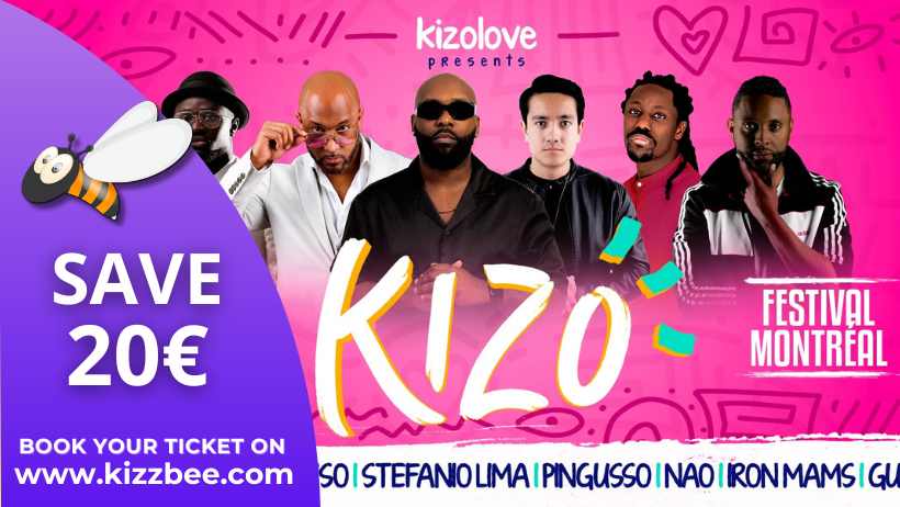 Kizolove Festival Montreal promotion with DJ lineup.