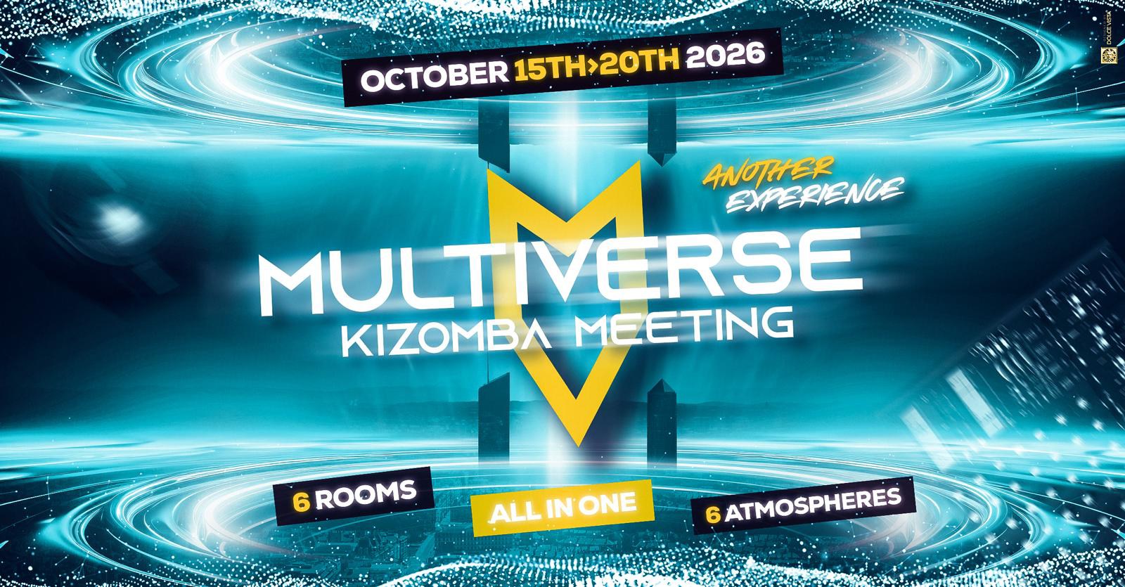 Multiverse Kizomba Meeting 2026 poster