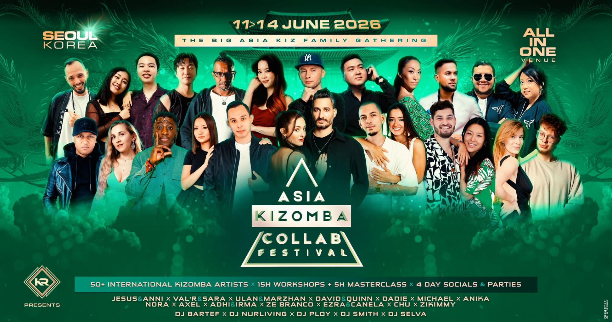 Asia Kizomba Festival 2026 in Seoul
