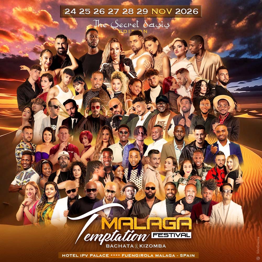 Promotional poster for Malaga Temptation Festival 2026