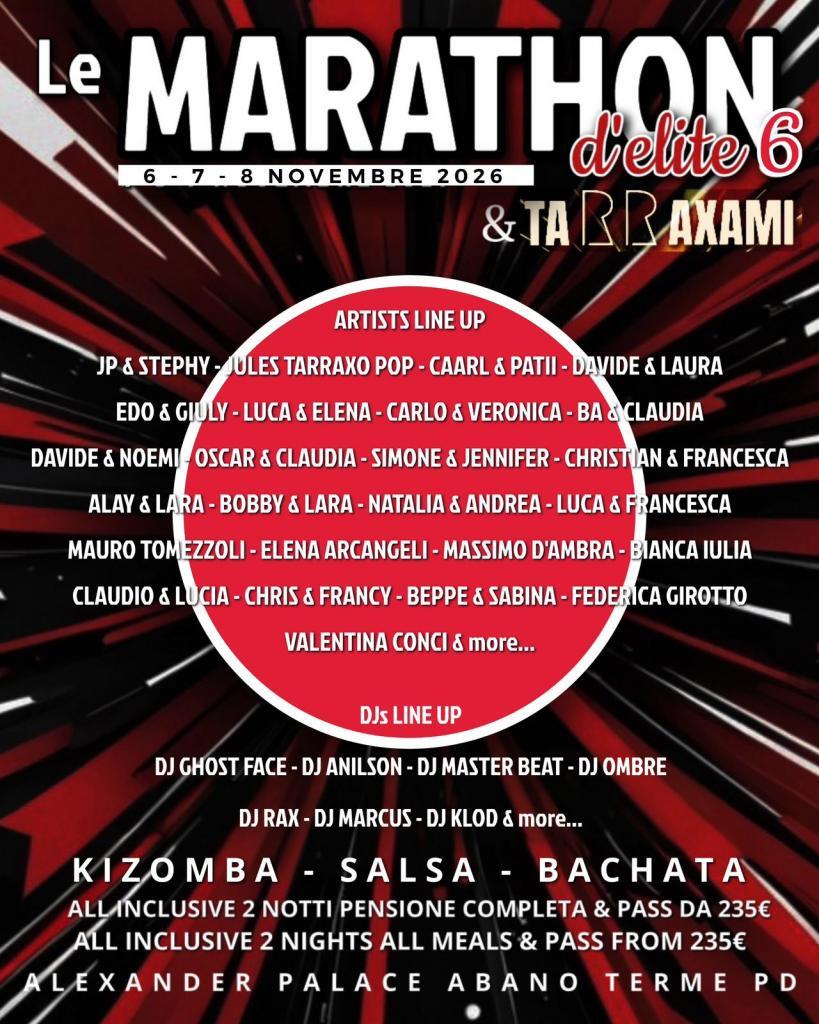 Le Marathon d’Elité 6th Edition & Tarraxami