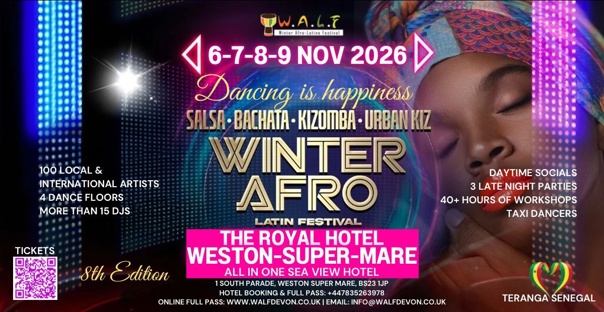 Winter Afro Latin Festival poster