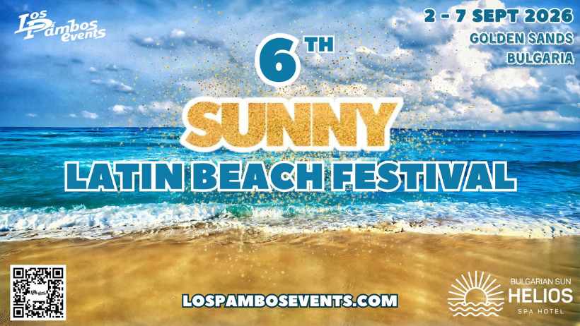 Sunny Latin Beach Festival poster