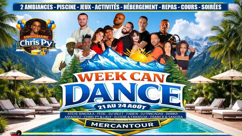Week Can Dance event promotional poster