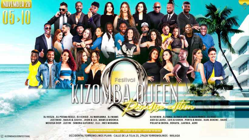 Kizomba Queen Festival promotional poster