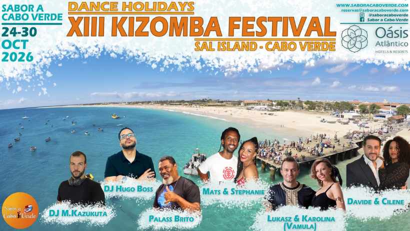 Kizomba Festival on Sal Island, Cabo Verde.