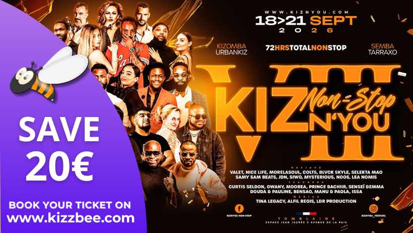 KizN'You III dance festival promotional poster