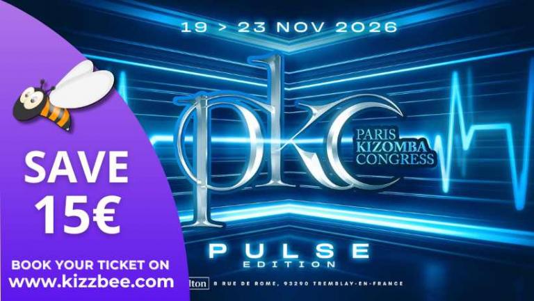 Paris Kizomba Congress Pulse Edition promotional banner