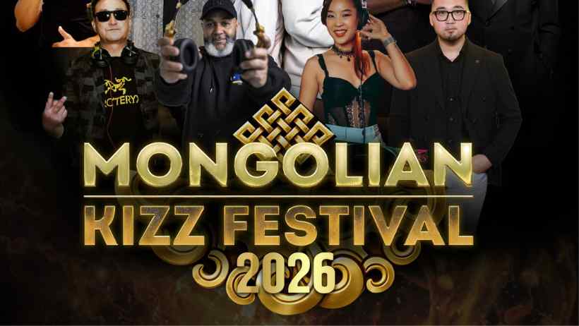 Mongolian Kizz Festival 2026 promotional poster