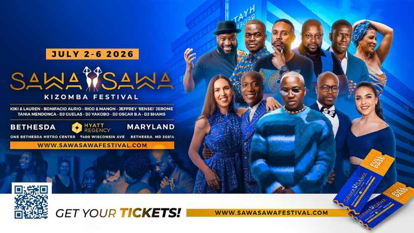 Sawa Sawa Kizomba Festival 2026 promotional poster