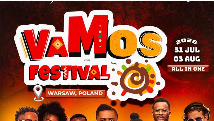 VaMos Festival poster with dates and location