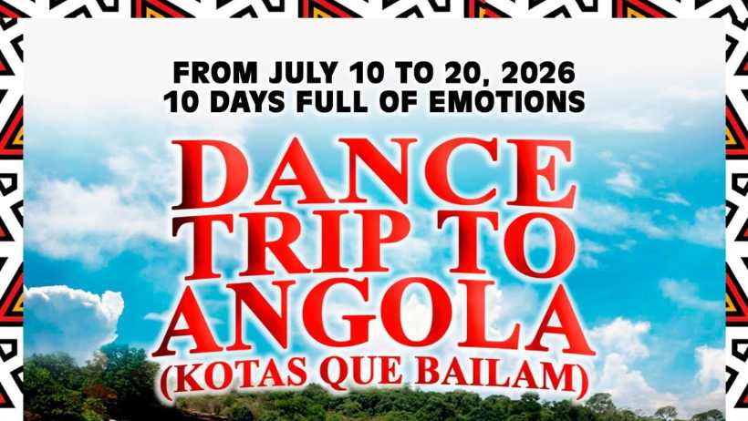 Dance Trip to Angola promotional banner 2026