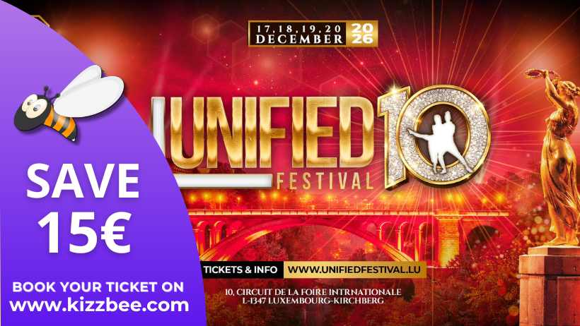 Unified 10 Festival promotional banner with discount offer