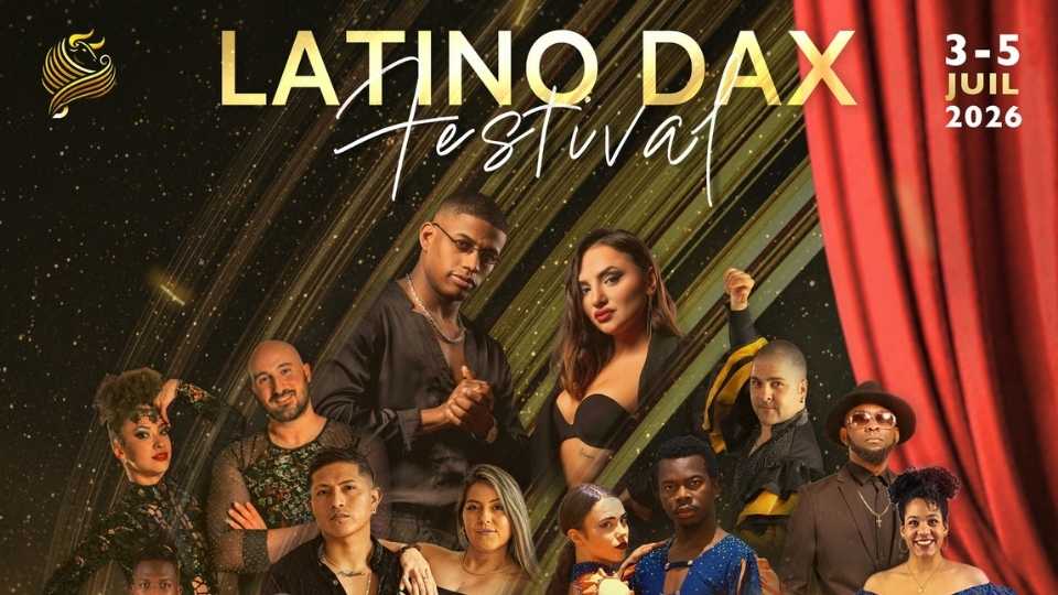 Latino DAX Festival 2026 promotional poster