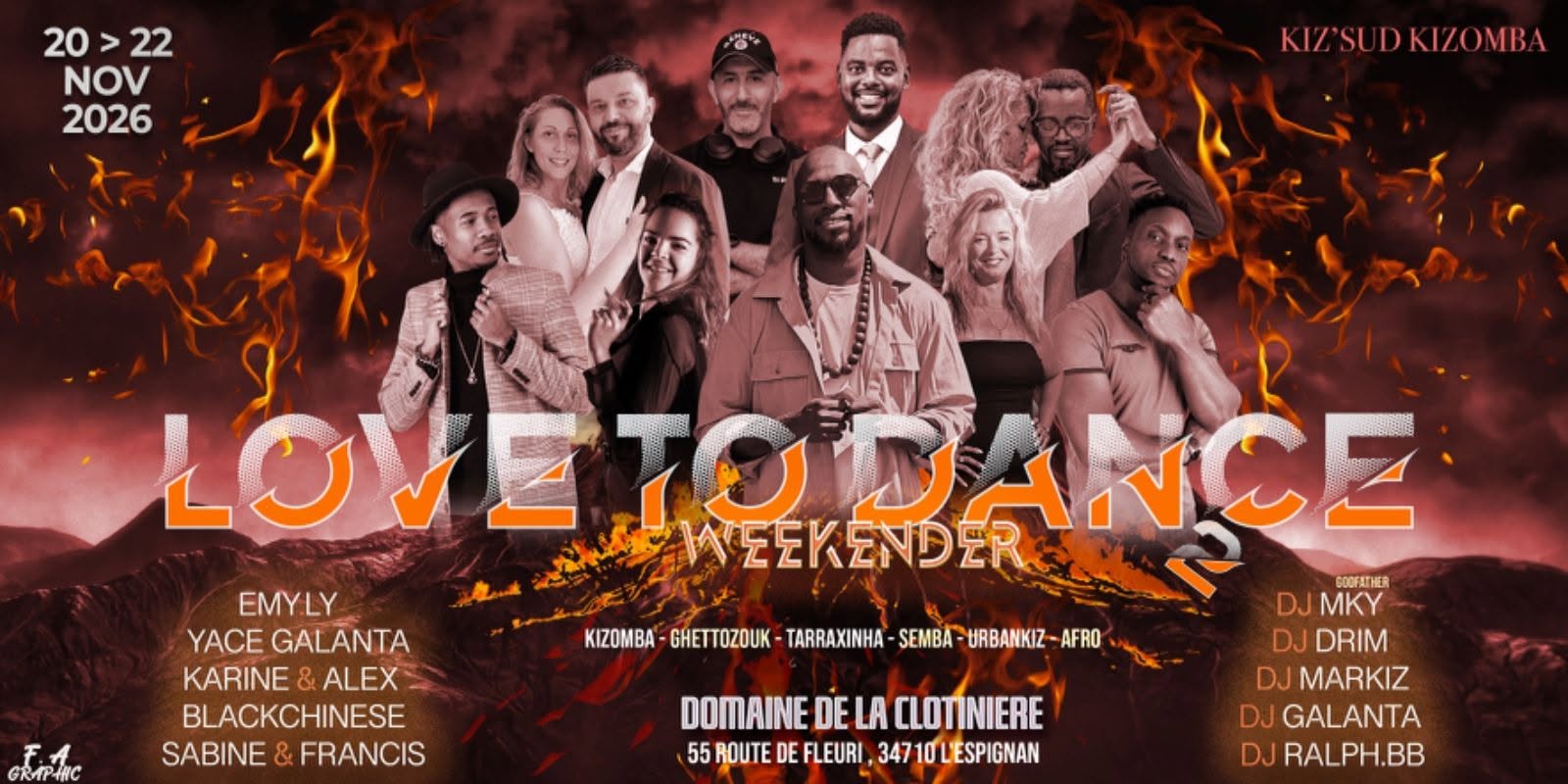 Love To Dance 2 weekender