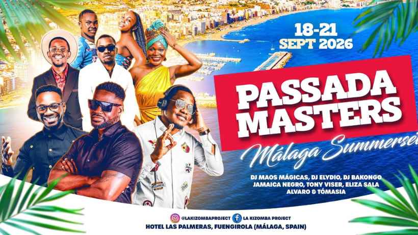 Passada Masters Málaga dance festival promotional poster