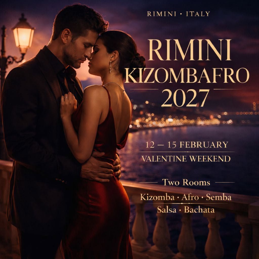 ITALY – RIMINI KIZOMBAFRO  MEET SALSA BACHATA I I M BACK