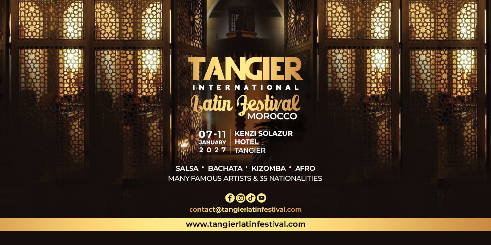Tangier International Latin Festival 2027 event poster